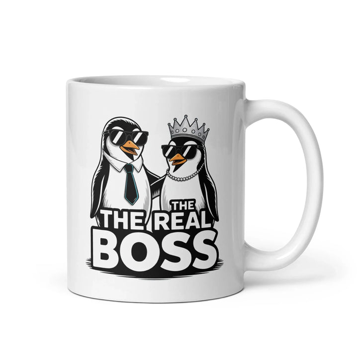 Penguin Boss Ceramic Mug - Briadanna