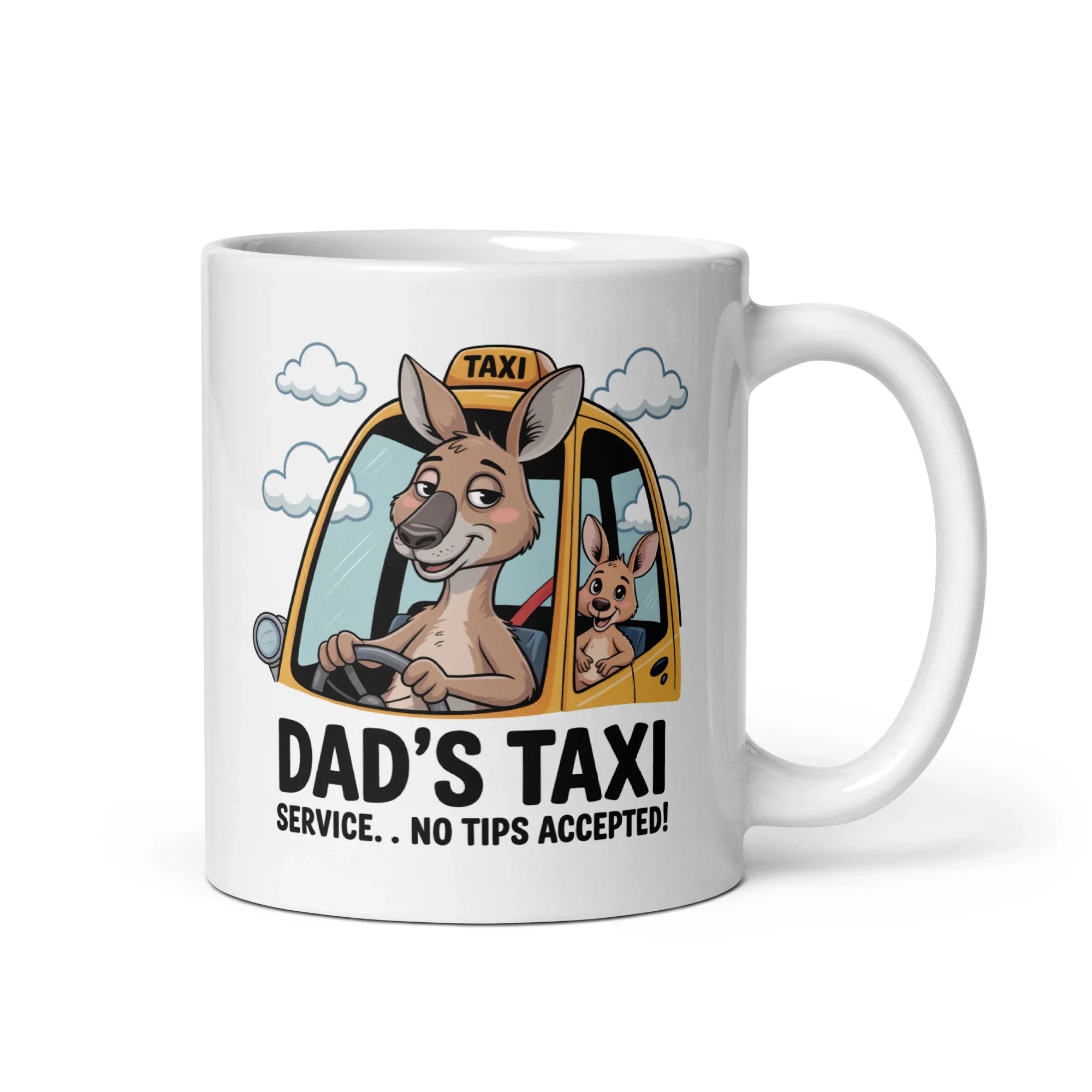 Dad's Taxi Funny Mug - Briadanna