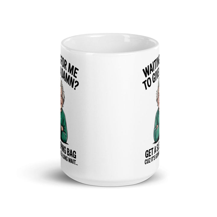 Give a Damn Funny Ceramic Mug - Briadanna