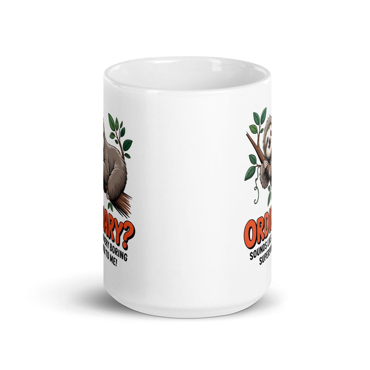 Funny Sloth Ceramic Mug - Briadanna