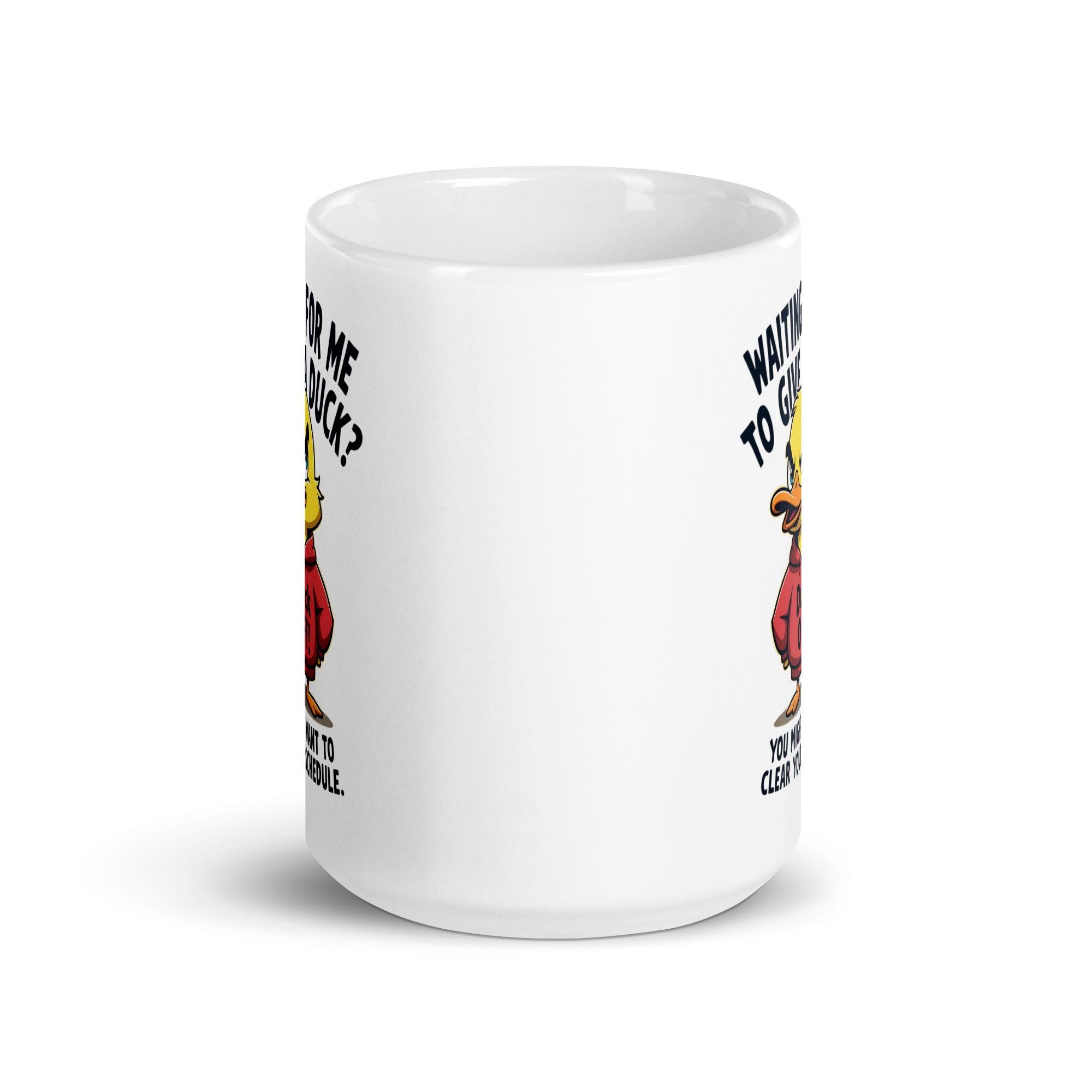 Funny Duck Ceramic Mug - Briadanna