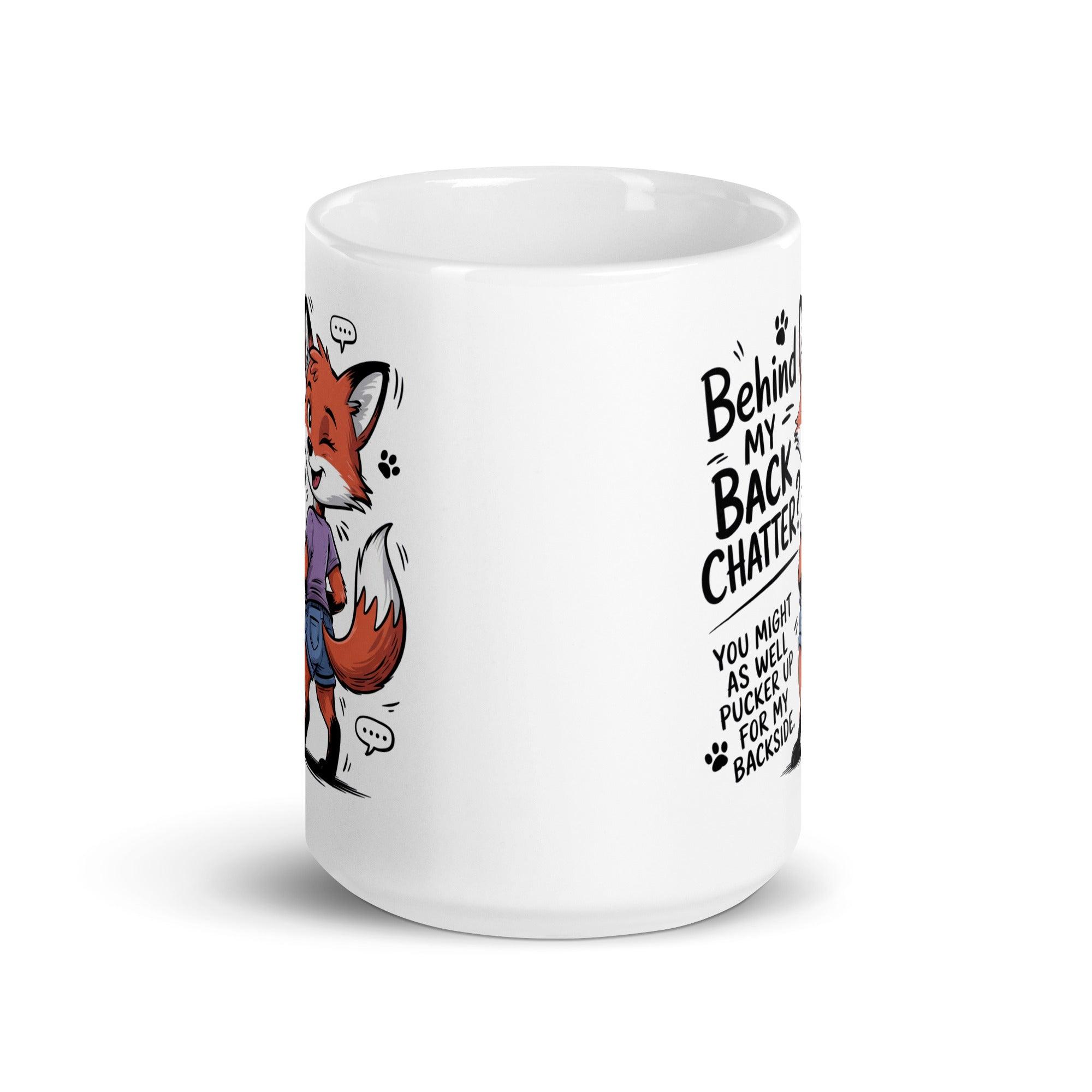 Funny Fox Glossy Ceramic Mug - Briadanna