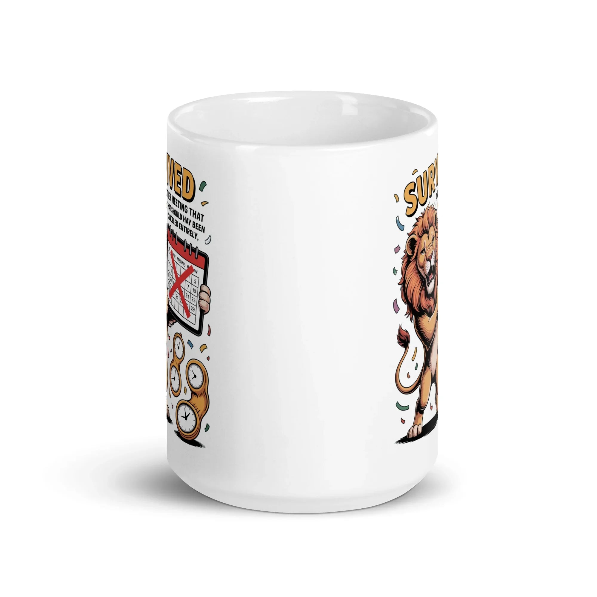 Survived Meeting Lion Mug - Briadanna