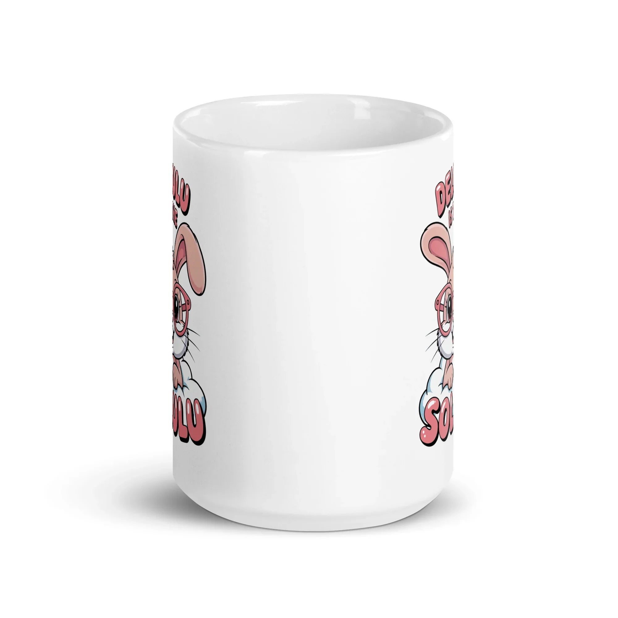 Cute Bunny Delulu Mug - Briadanna