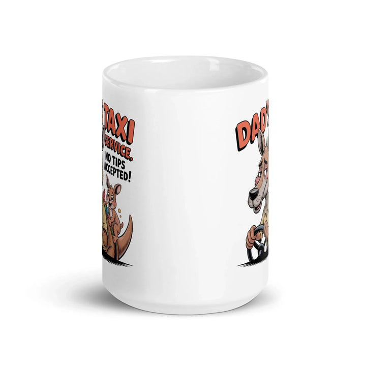 Funny "Dad's Taxi" Ceramic Mug - Briadanna
