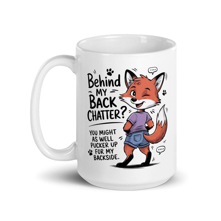Funny Fox Glossy Ceramic Mug - Briadanna