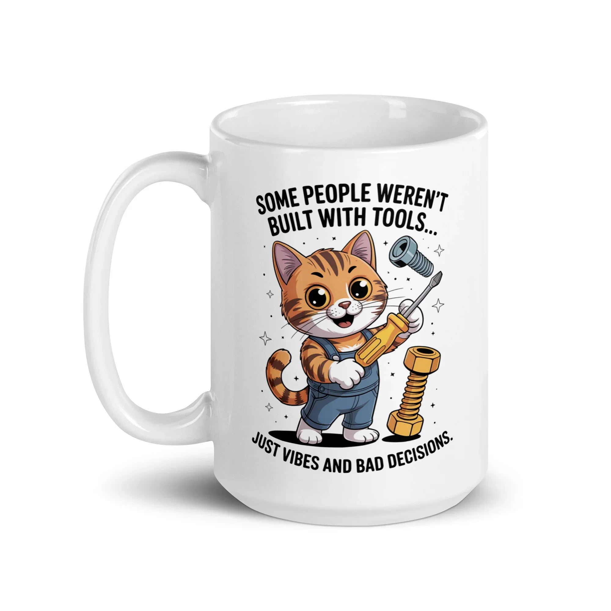 Fun Cute Cat Coffee Mug - Briadanna