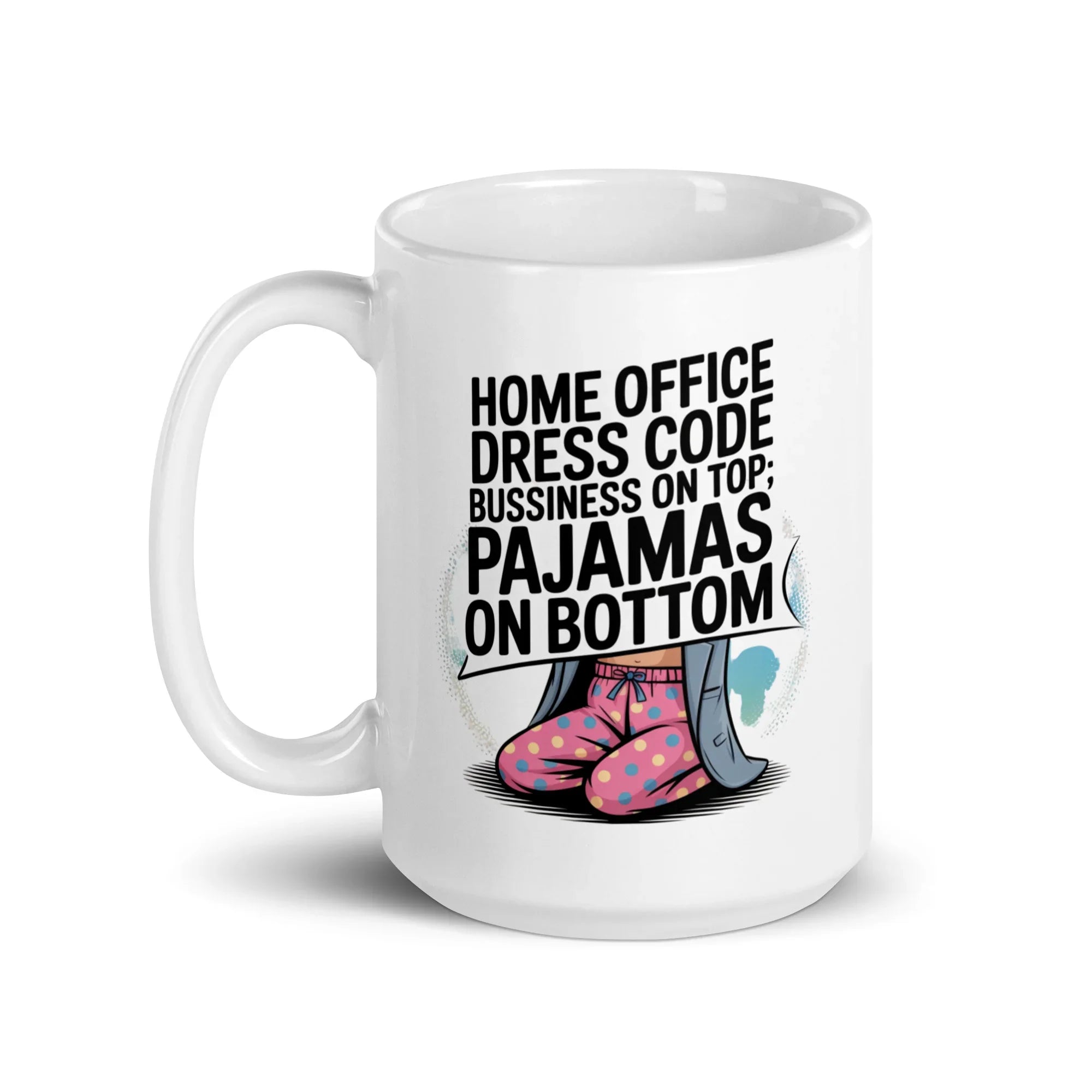Home Office Pajama Mug - Briadanna