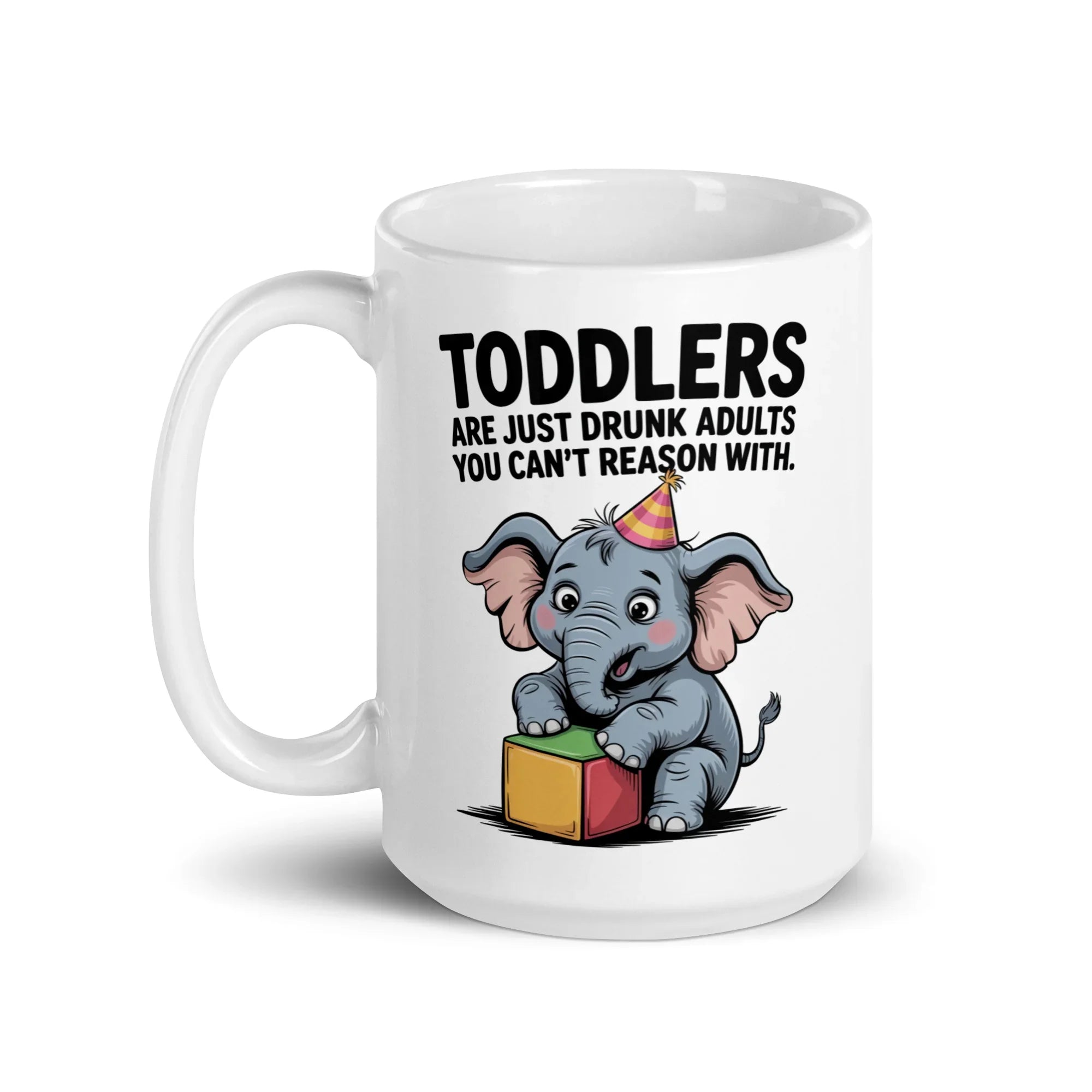 Funny Elephant Toddler Mug - Briadanna