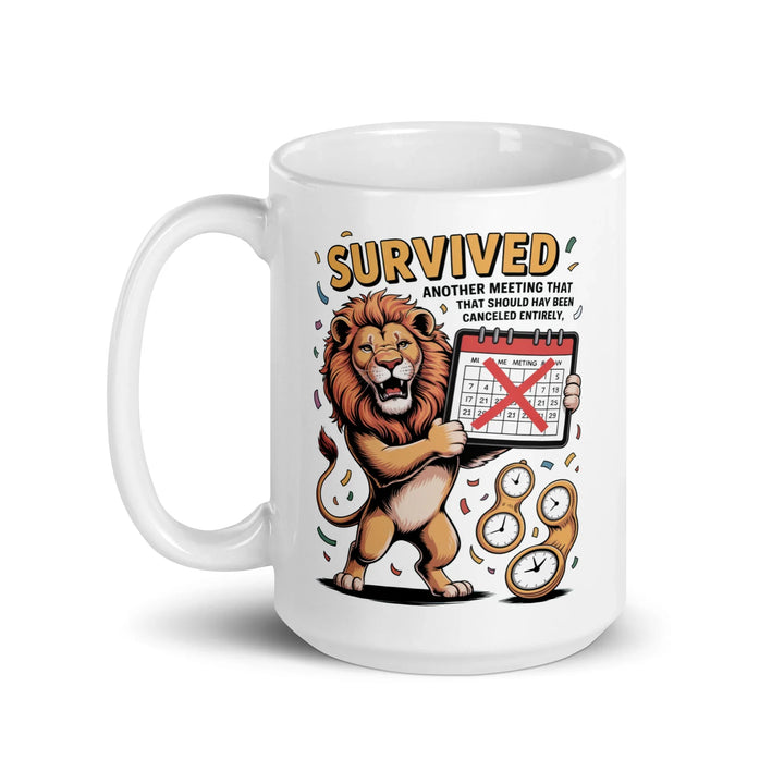 Survived Meeting Lion Mug - Briadanna