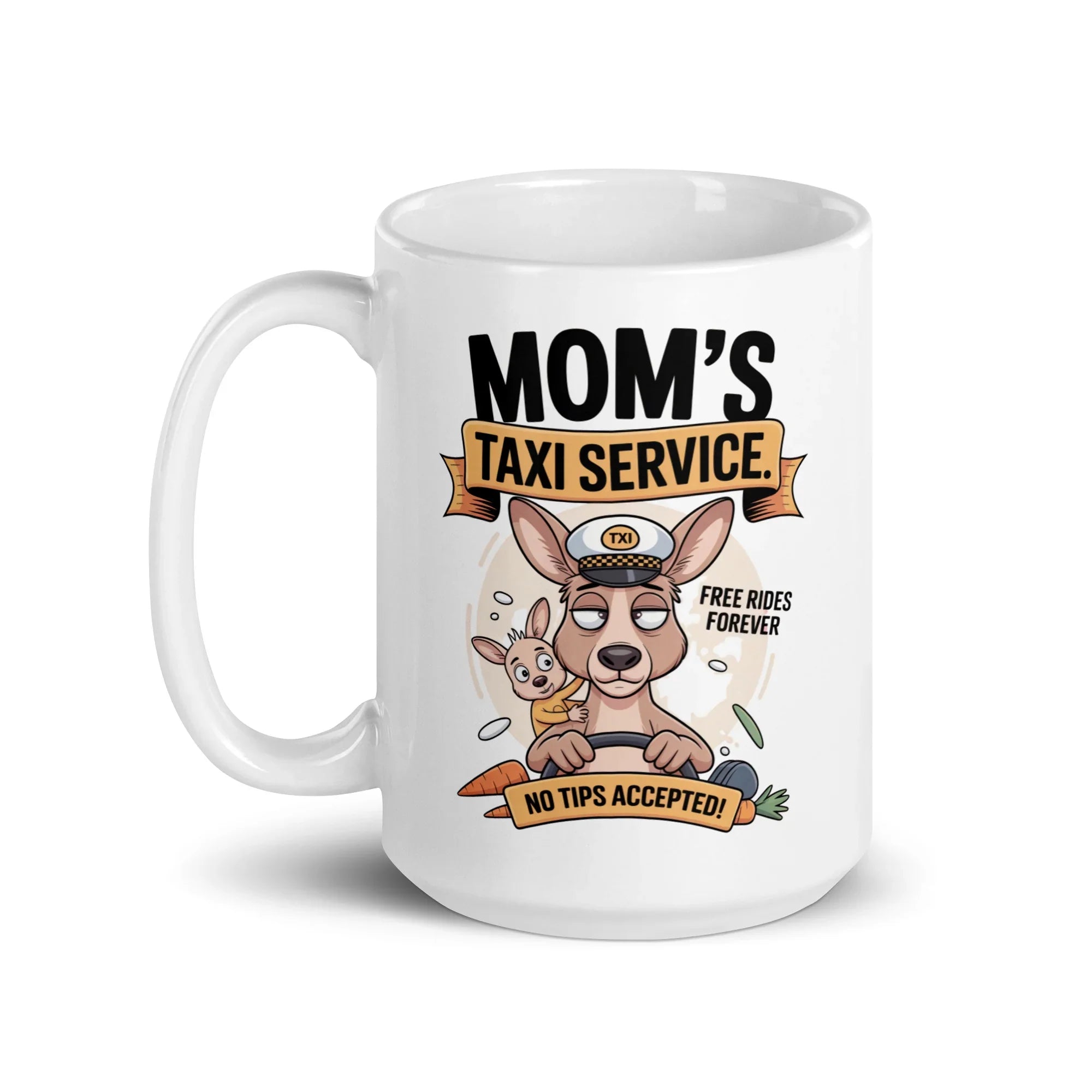 Funny Mom's Taxi Service Mug - Briadanna