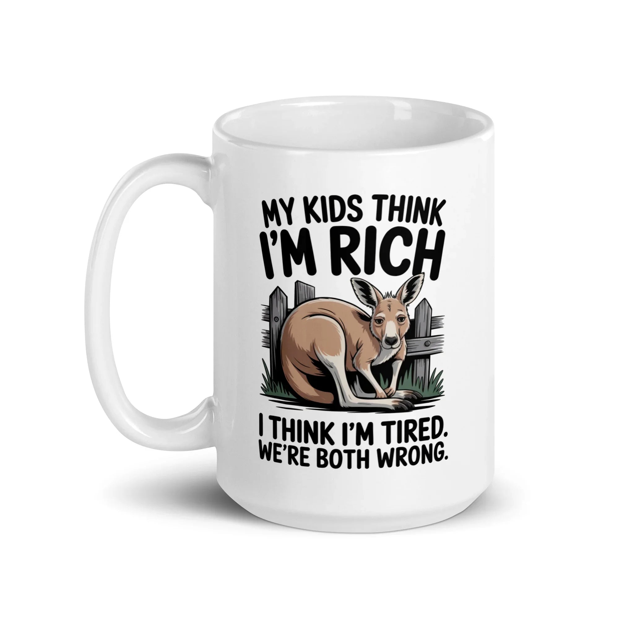 'My Kids Think I'm Rich' Mug - Briadanna