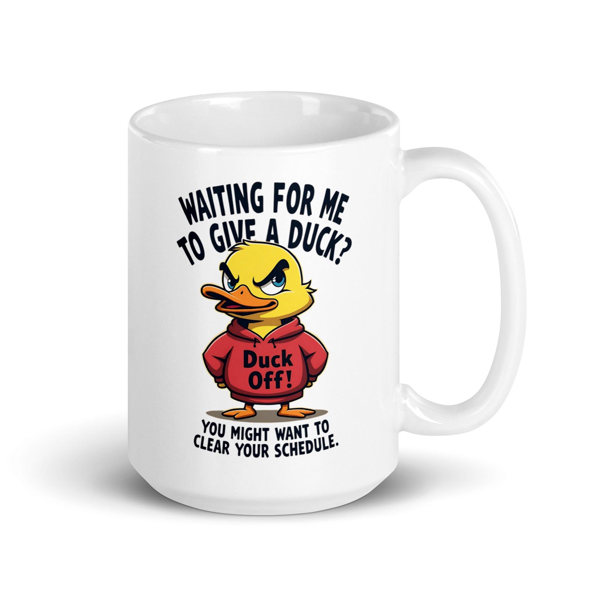 Funny Duck Ceramic Mug - Briadanna