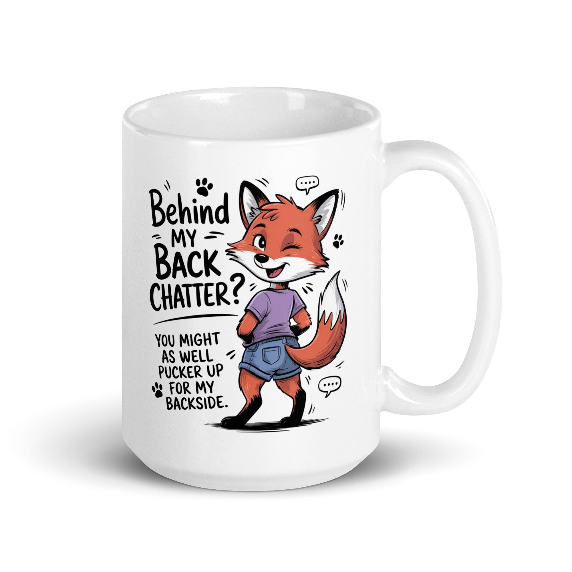 Funny Fox Glossy Ceramic Mug - Briadanna