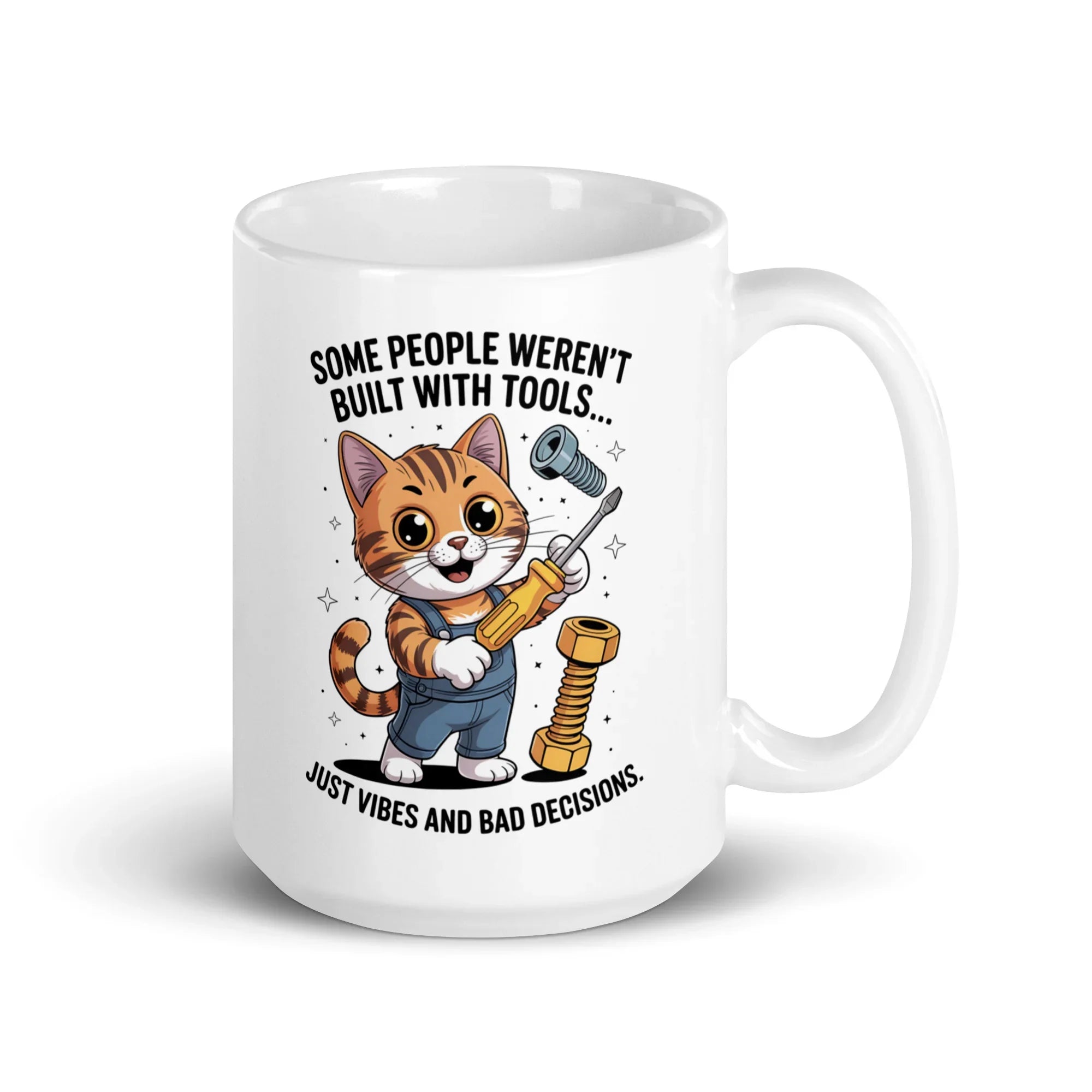 Fun Cute Cat Coffee Mug - Briadanna