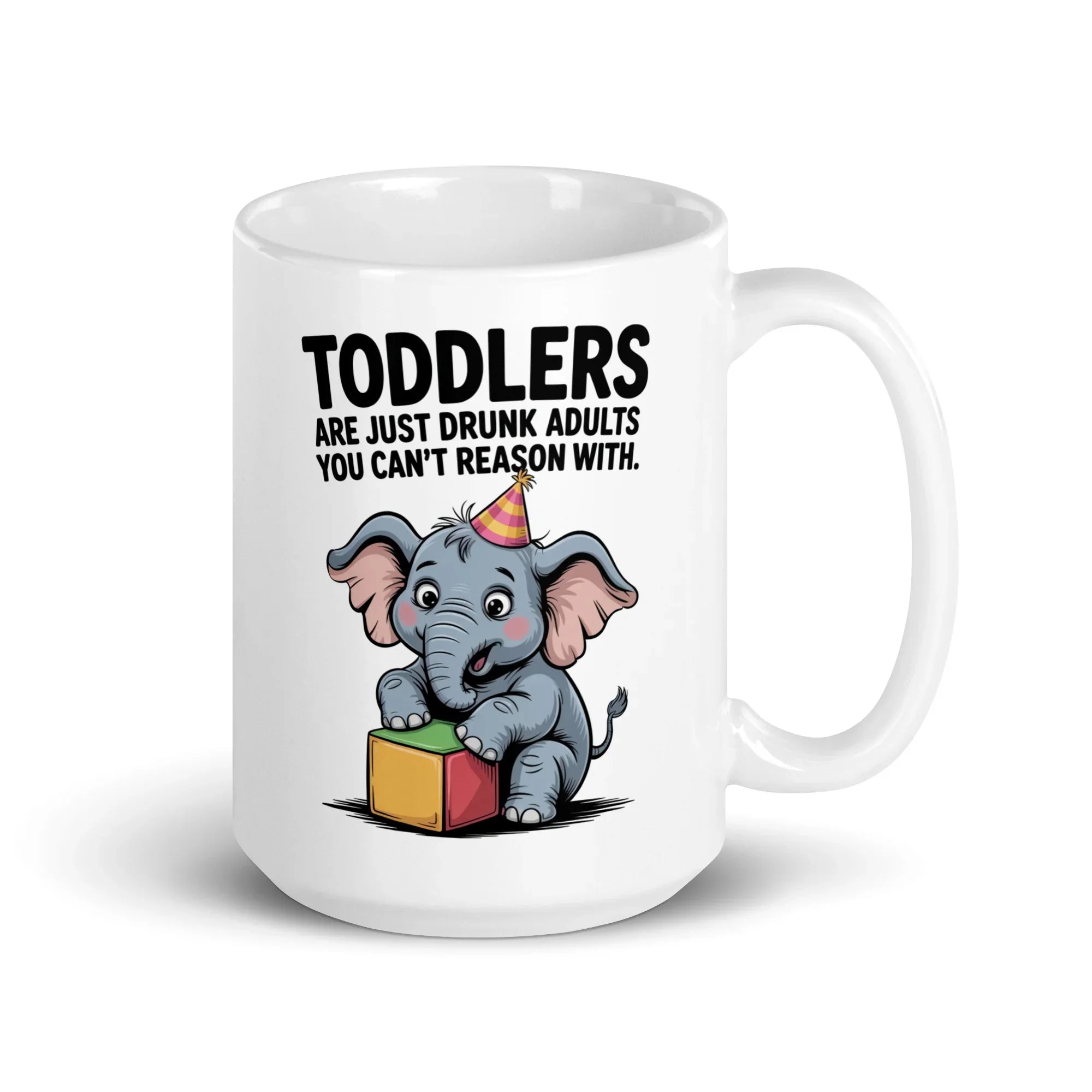 Funny Elephant Toddler Mug - Briadanna