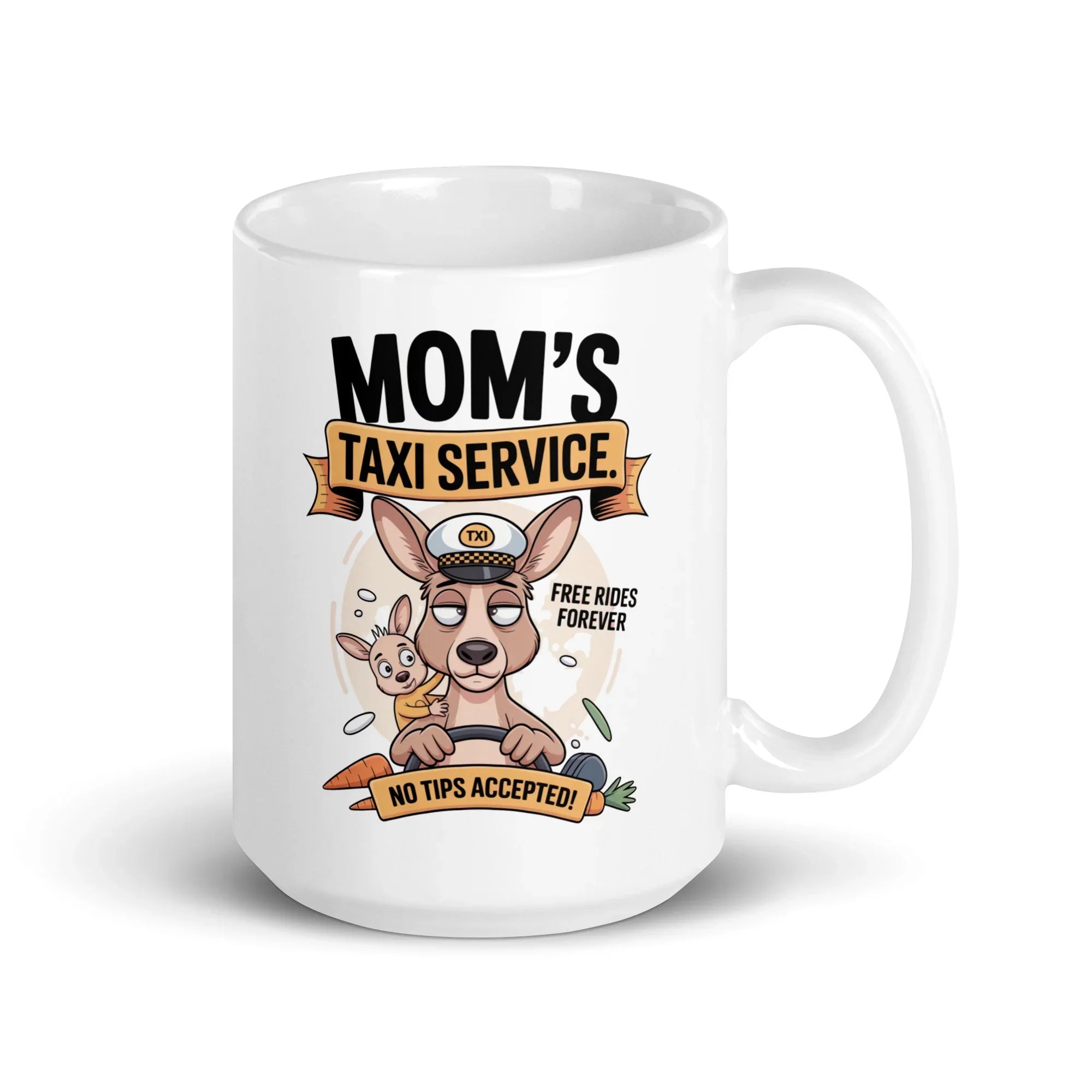 Funny Mom's Taxi Service Mug - Briadanna