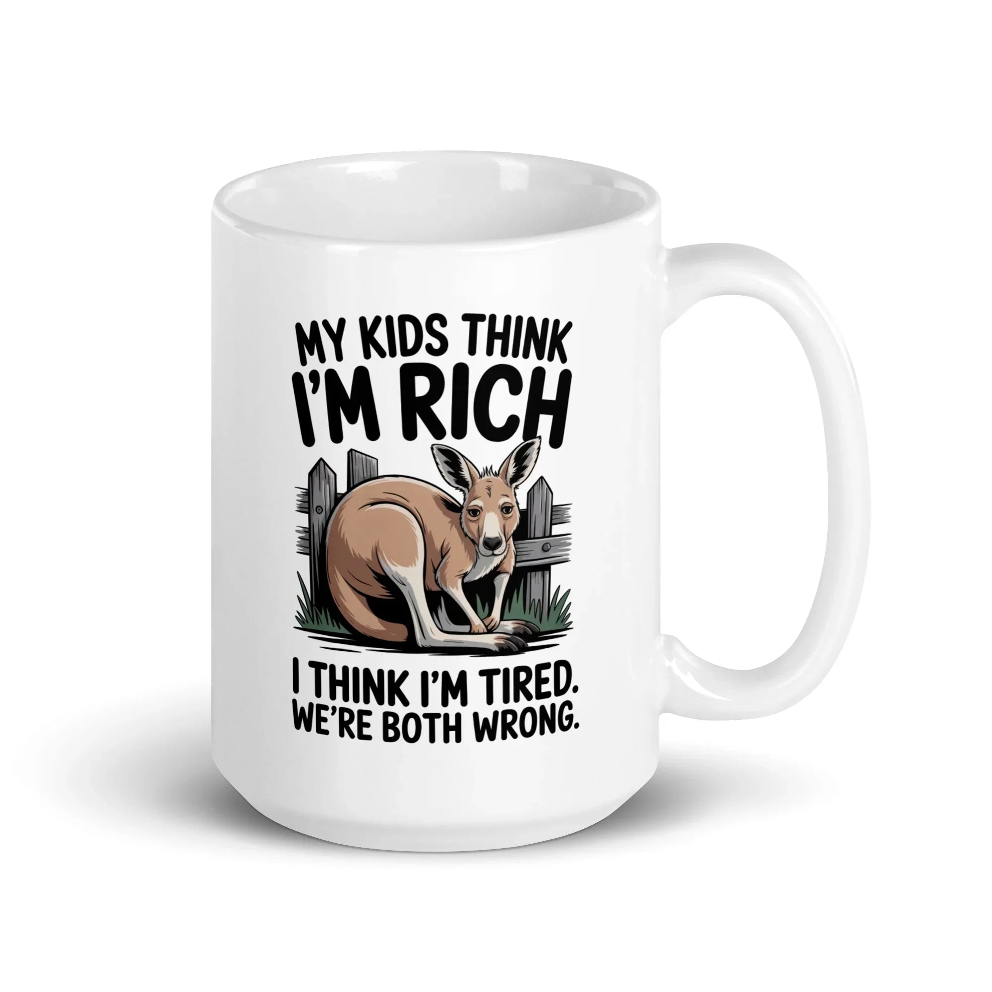 'My Kids Think I'm Rich' Mug - Briadanna
