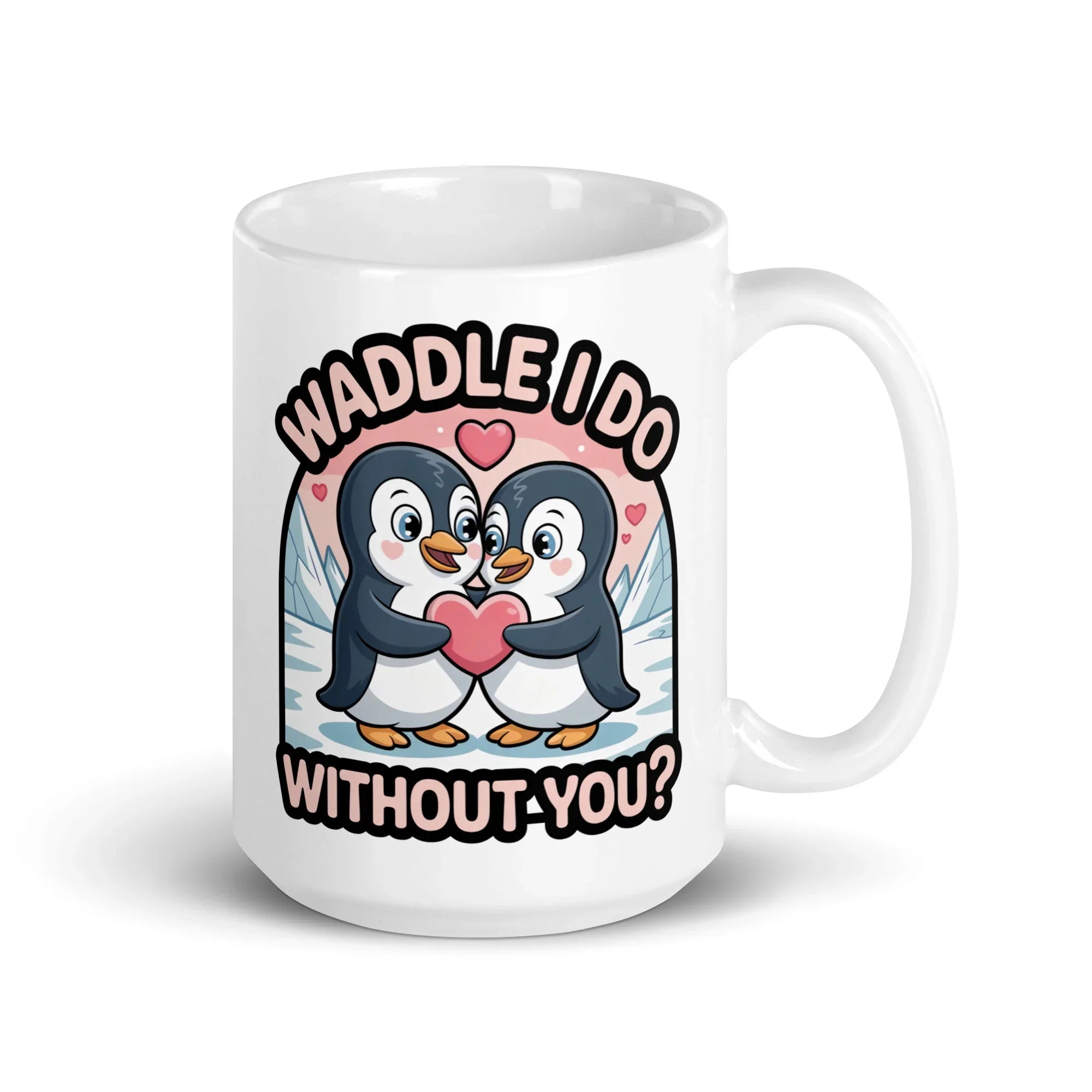 Adorable Penguin Love Mug - Briadanna