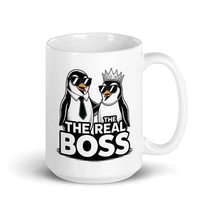Penguin Boss Ceramic Mug - Briadanna