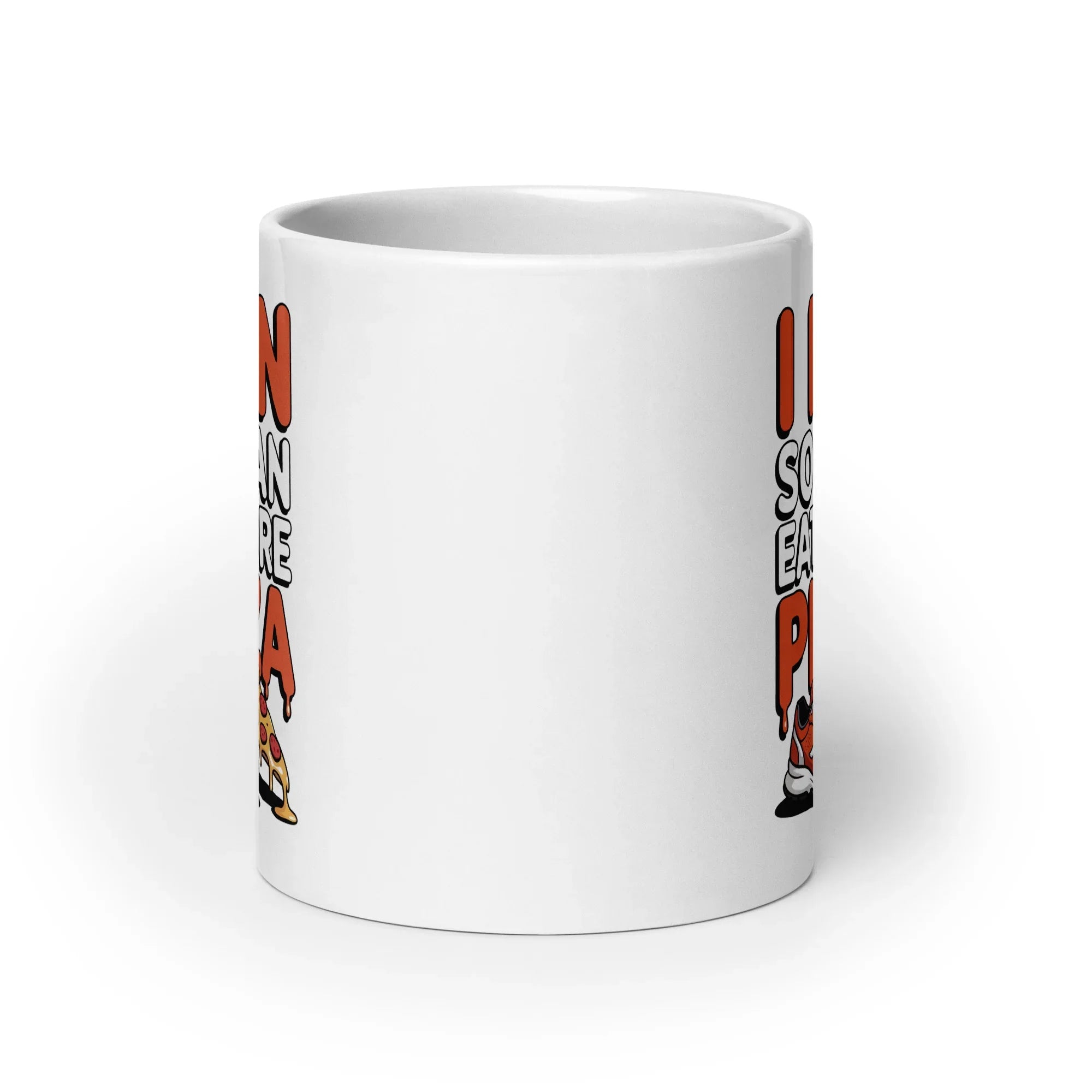 Funny Pizza Lover's Ceramic Mug - Briadanna