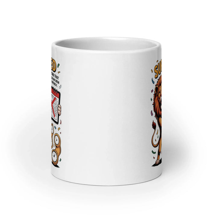 Survived Meeting Lion Mug - Briadanna
