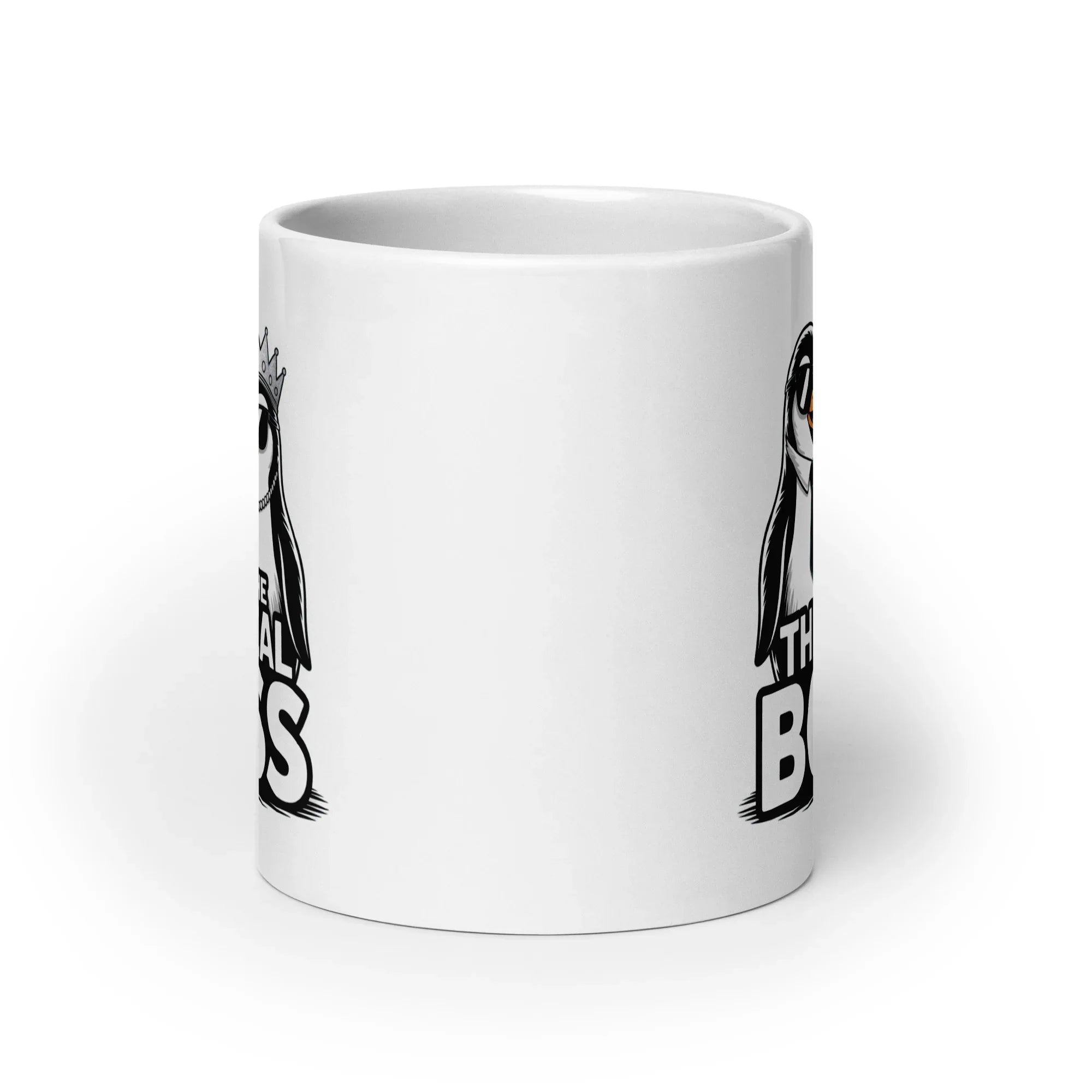 Penguin Boss Ceramic Mug - Briadanna