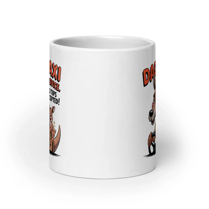 Funny "Dad's Taxi" Ceramic Mug - Briadanna