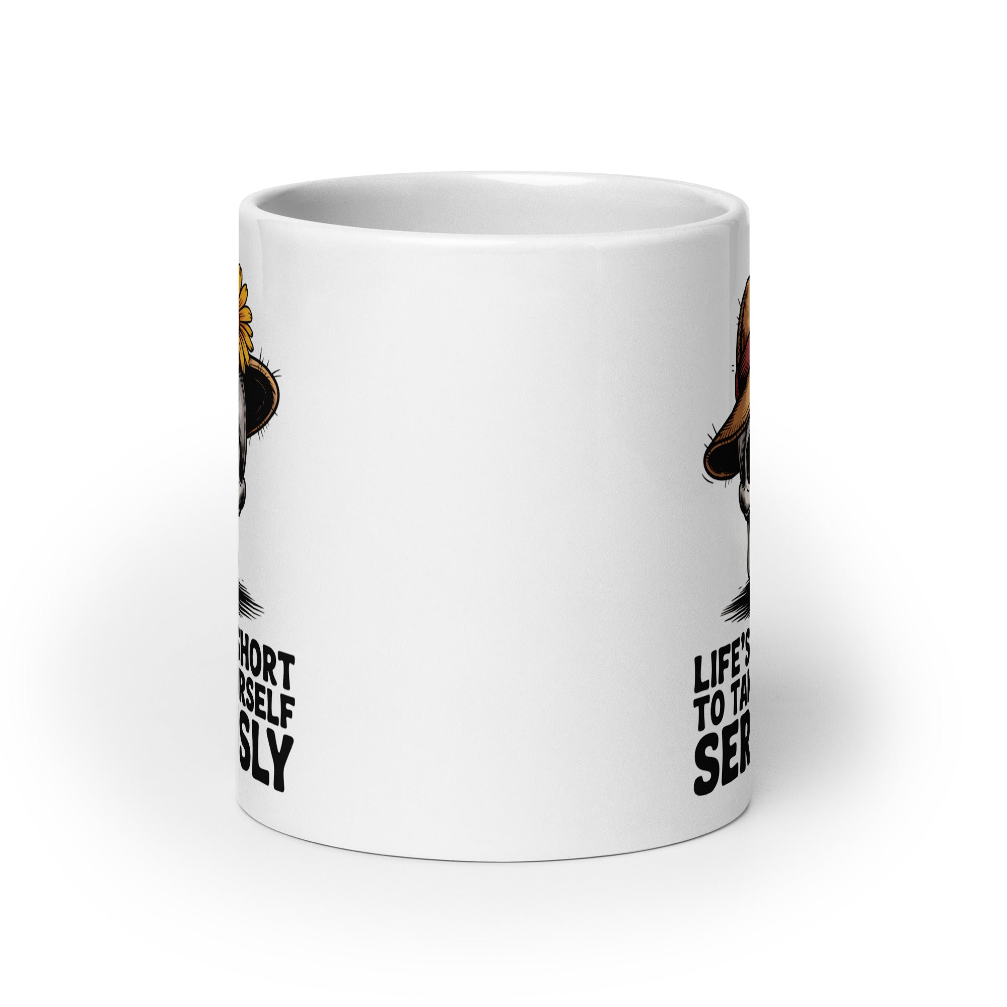 White glossy mug - Briadanna