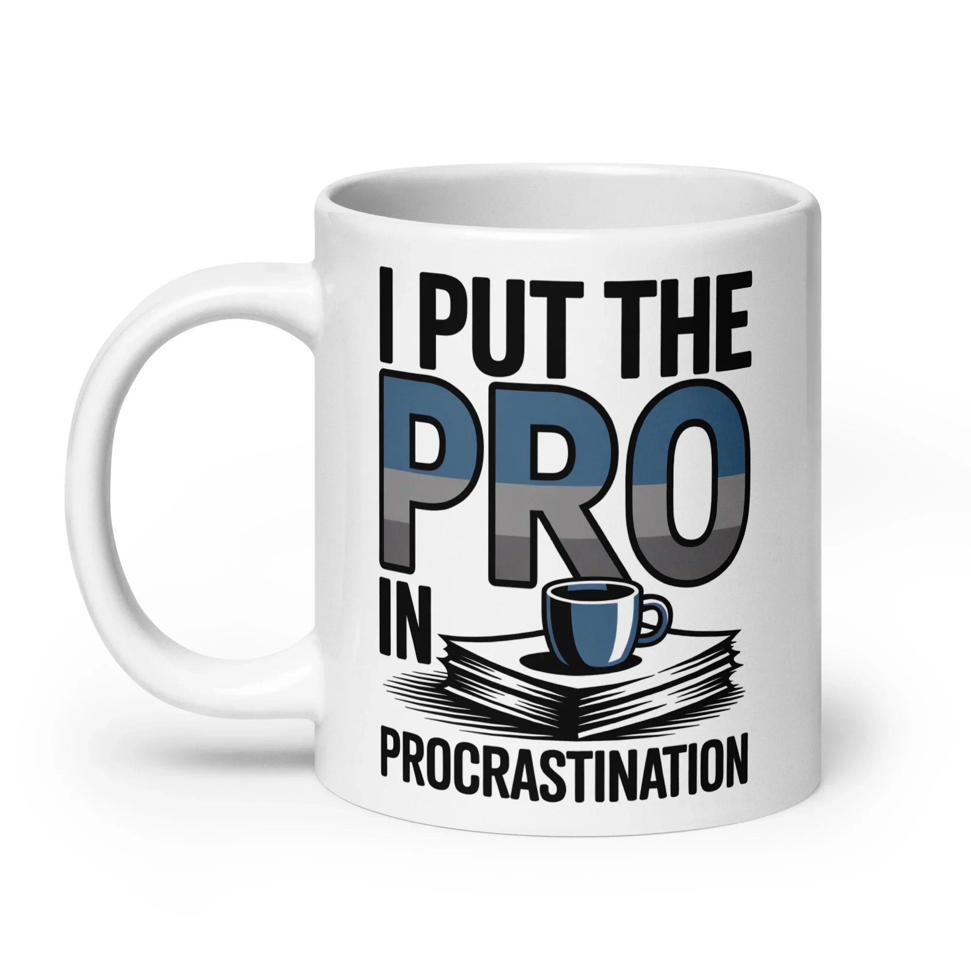 Procrastination Ceramic Mug - Briadanna