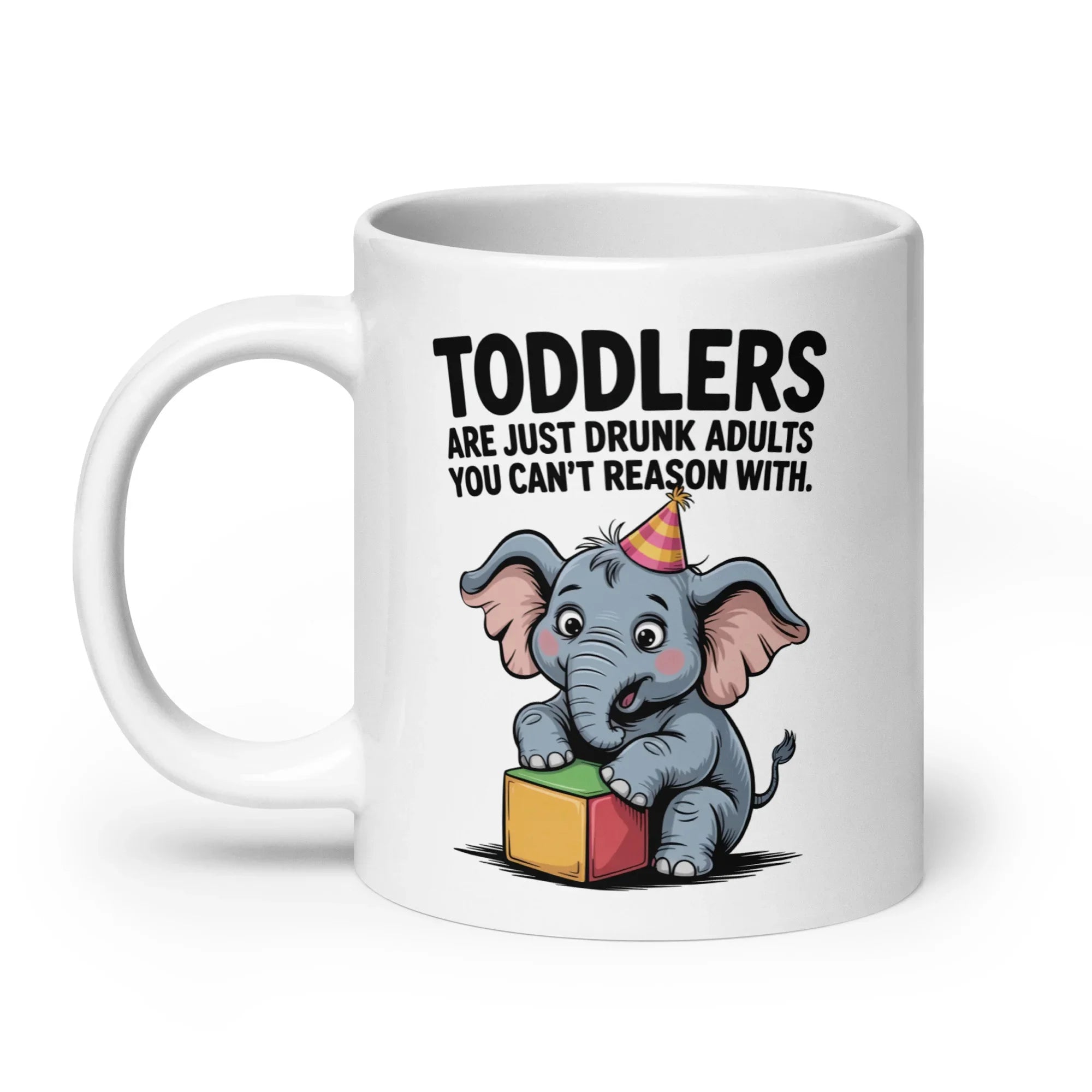 Funny Elephant Toddler Mug - Briadanna
