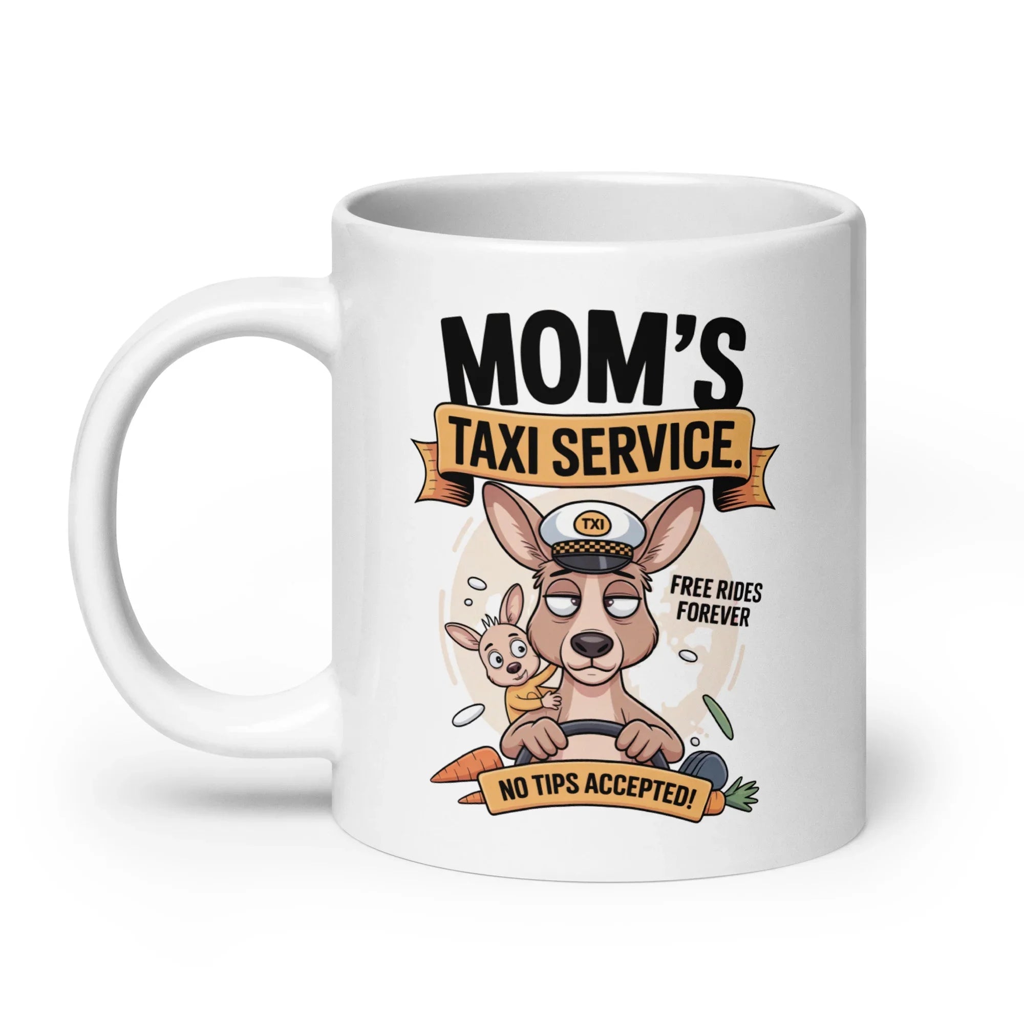 Funny Mom's Taxi Service Mug - Briadanna