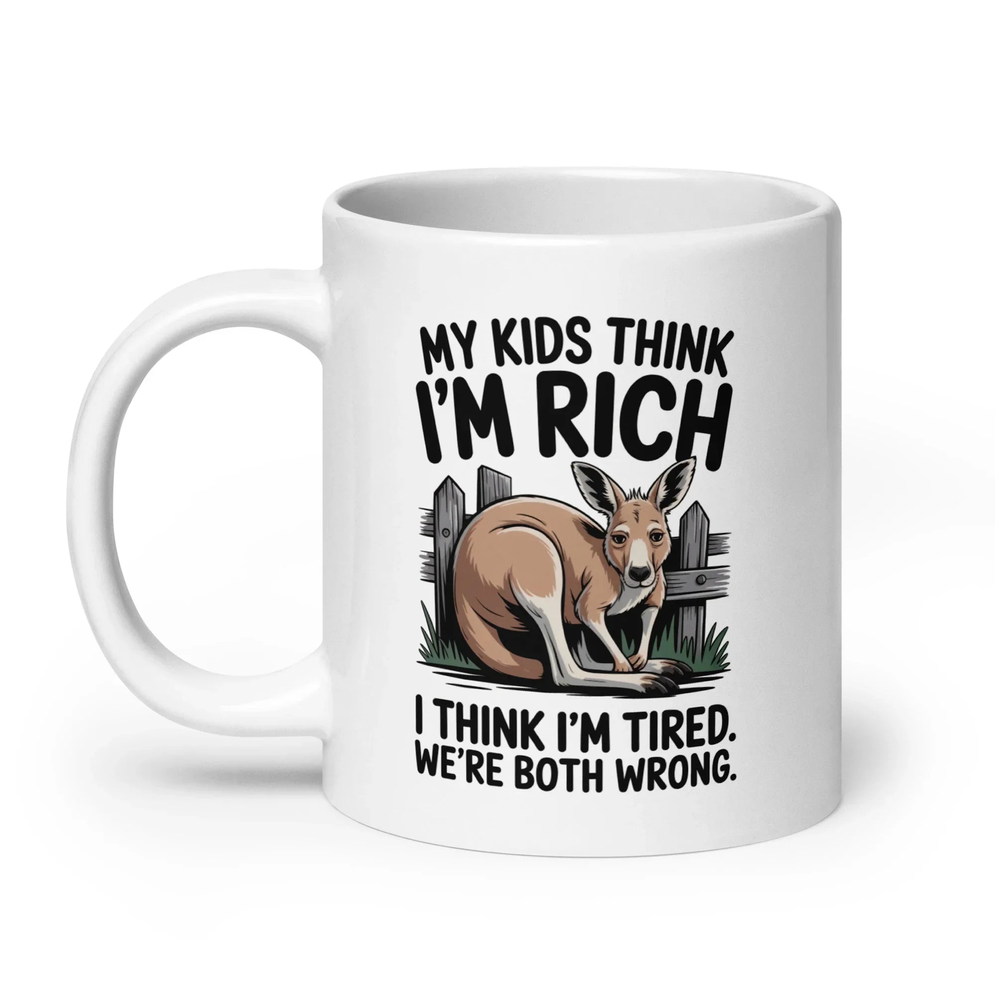 'My Kids Think I'm Rich' Mug - Briadanna