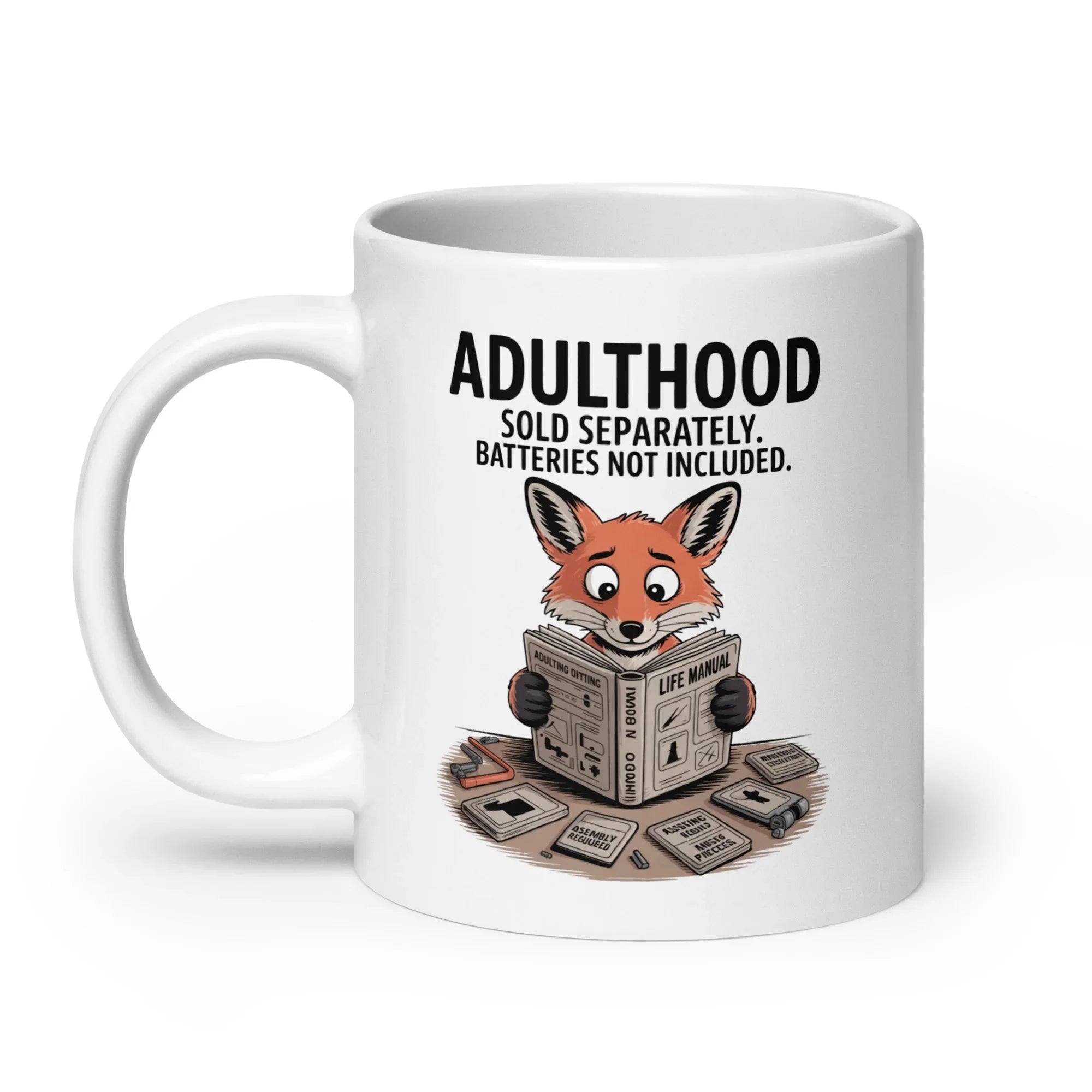 Funny Adulthood Ceramic Mug - Briadanna
