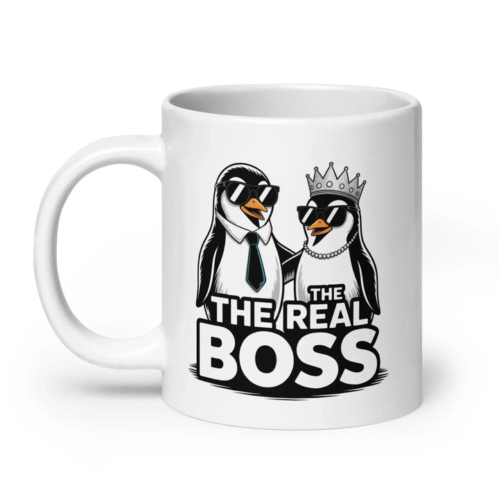 Penguin Boss Ceramic Mug - Briadanna