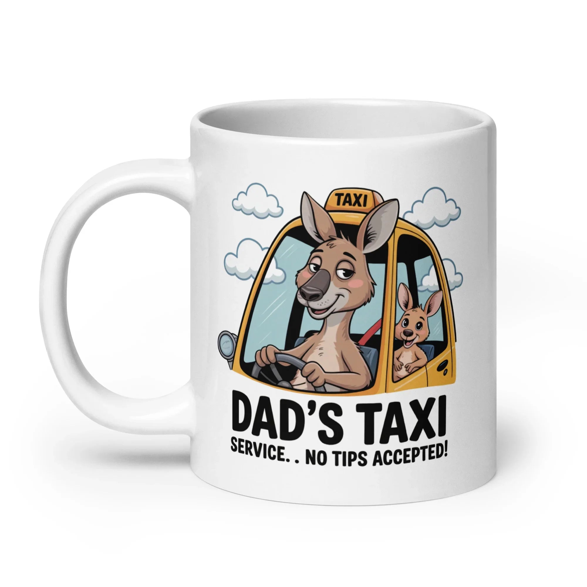 Dad's Taxi Funny Mug - Briadanna