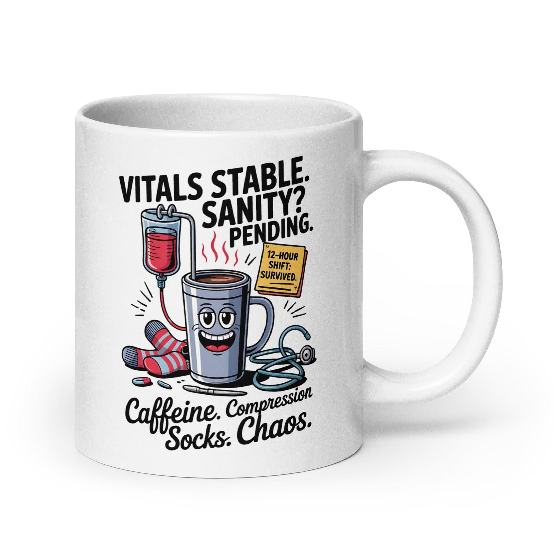 'Vitals Stable?' Mug for Nurses - Briadanna