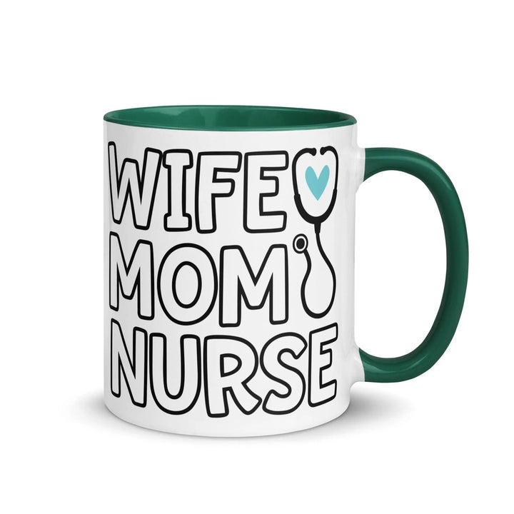 Wife, Mom & Nurse Mug - Briadanna