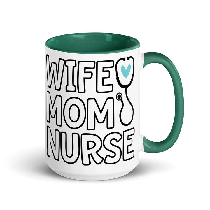 Wife, Mom & Nurse Mug - Briadanna