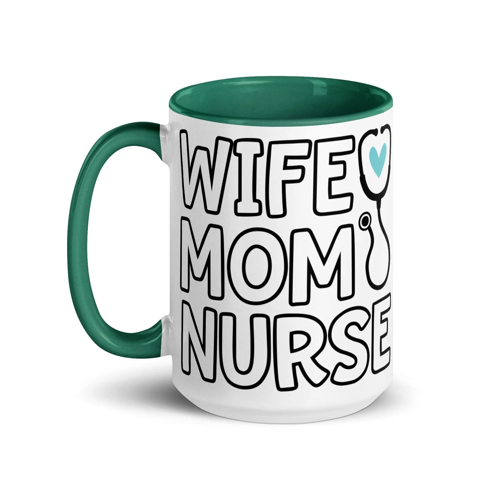 Wife, Mom & Nurse Mug - Briadanna