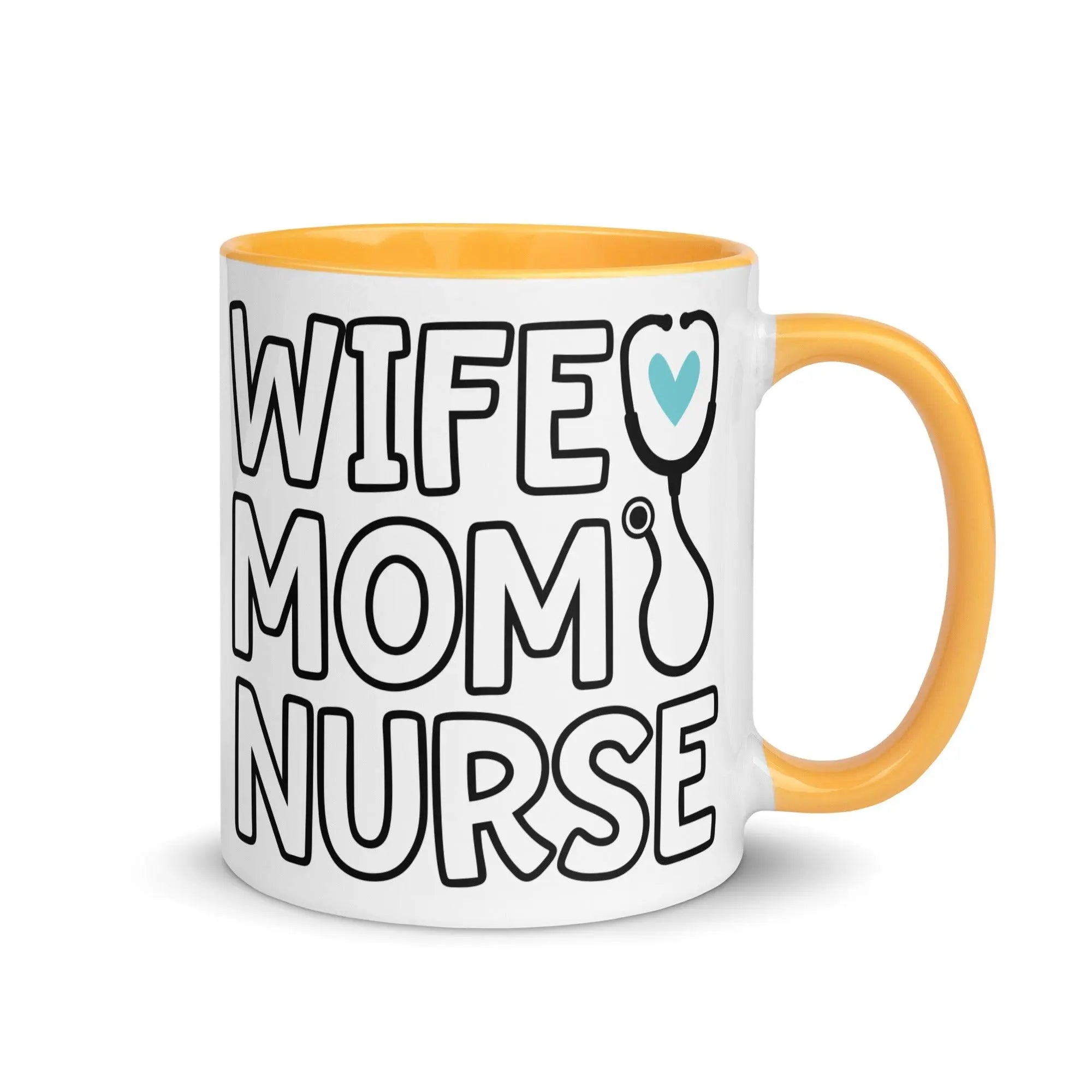 Wife, Mom & Nurse Mug - Briadanna