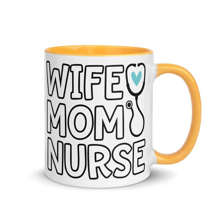 Wife, Mom & Nurse Mug - Briadanna