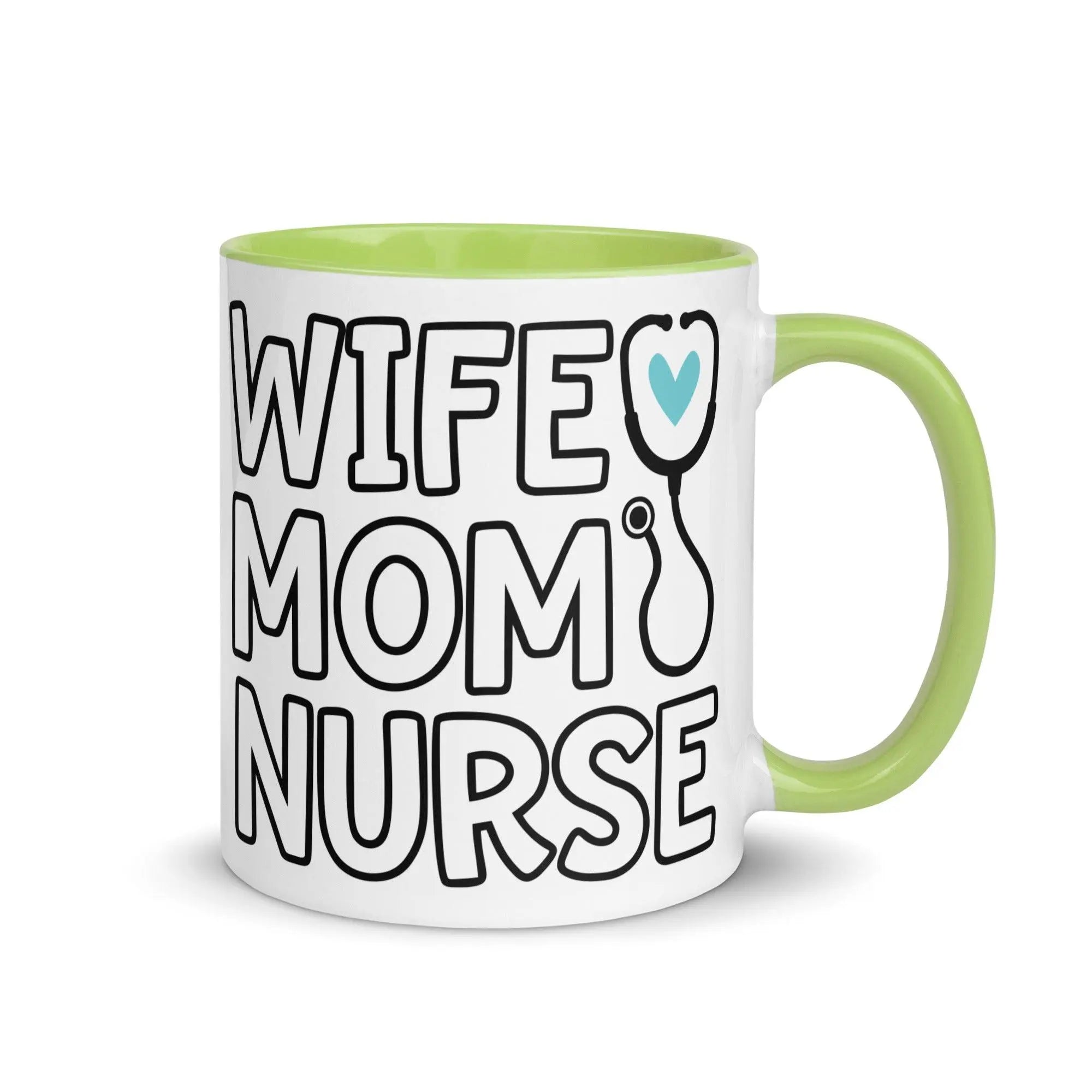 Wife, Mom & Nurse Mug - Briadanna