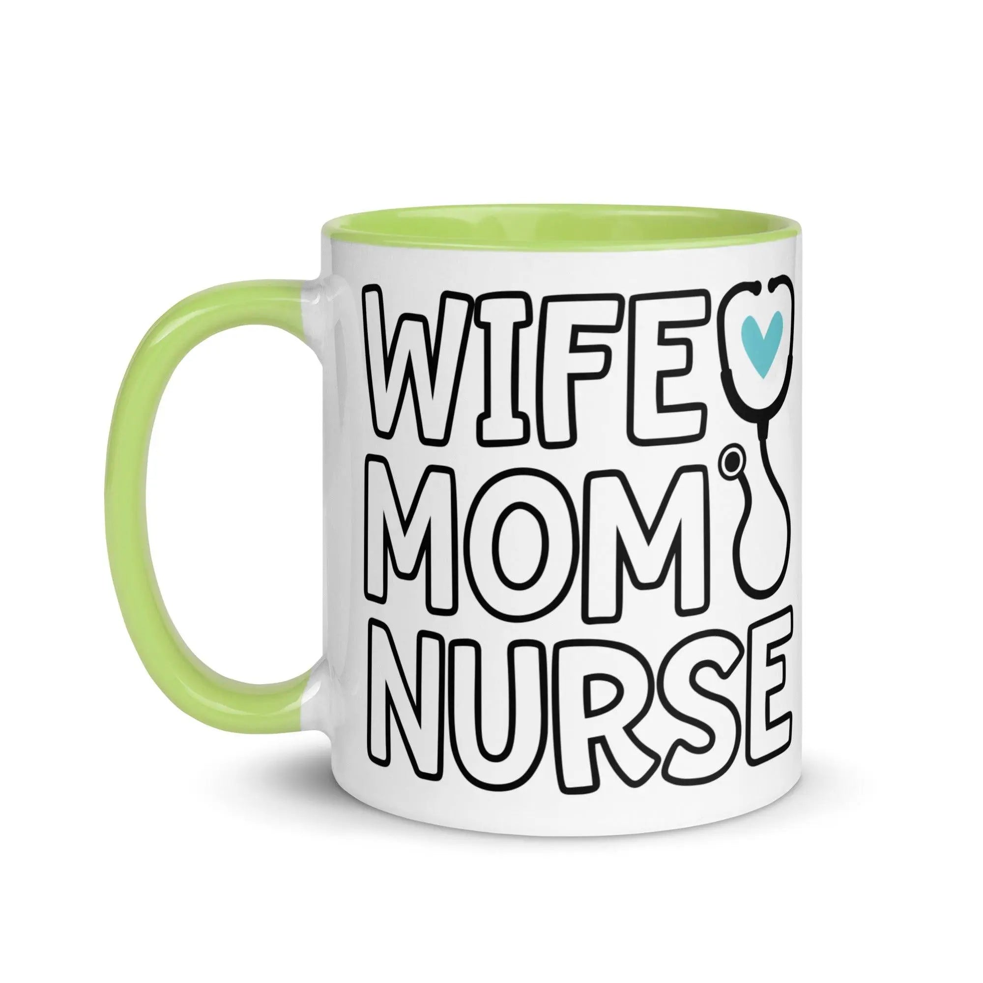 Wife, Mom & Nurse Mug - Briadanna