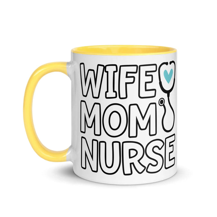 Wife, Mom & Nurse Mug - Briadanna