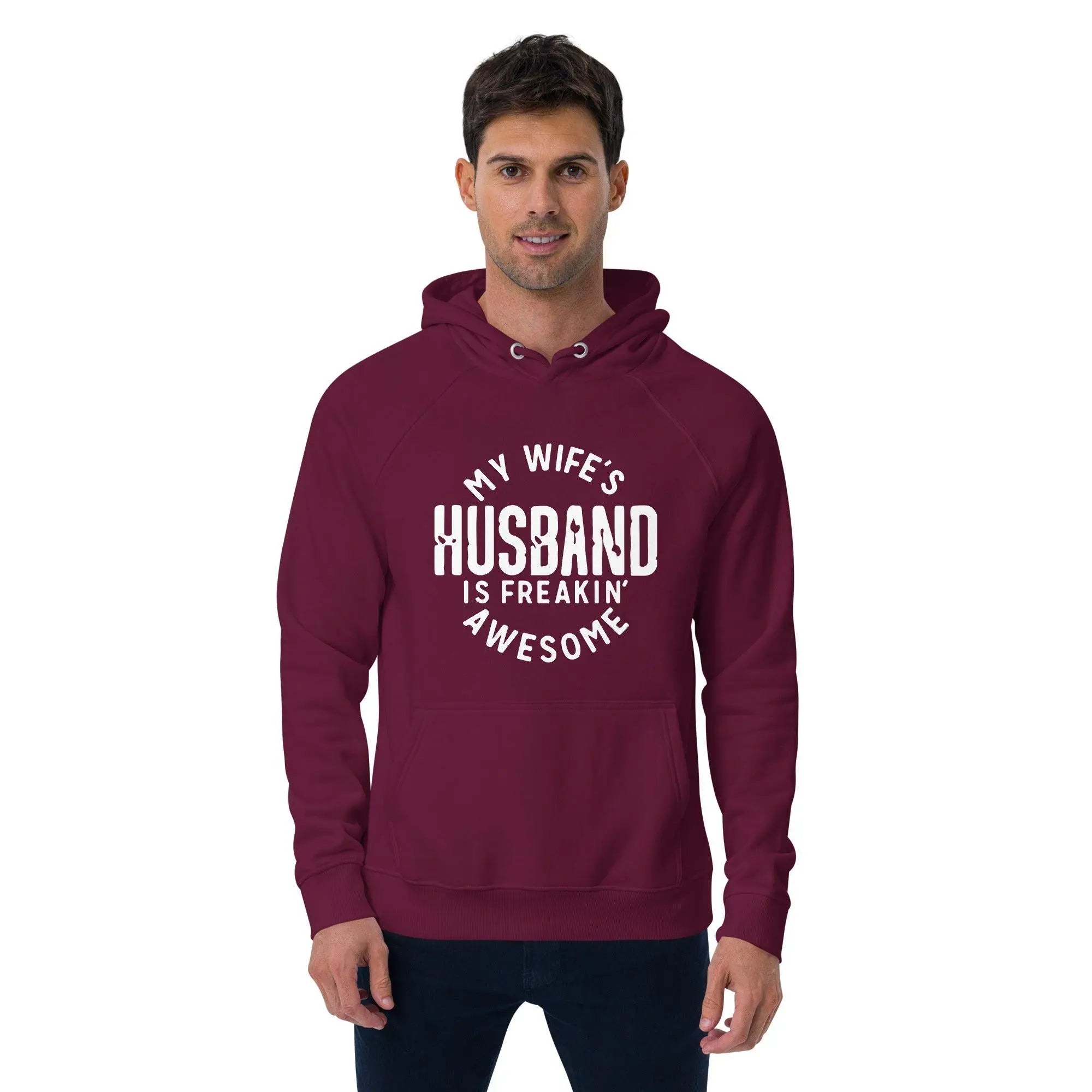 Wife's Husband Raglan Hoodie - Briadanna