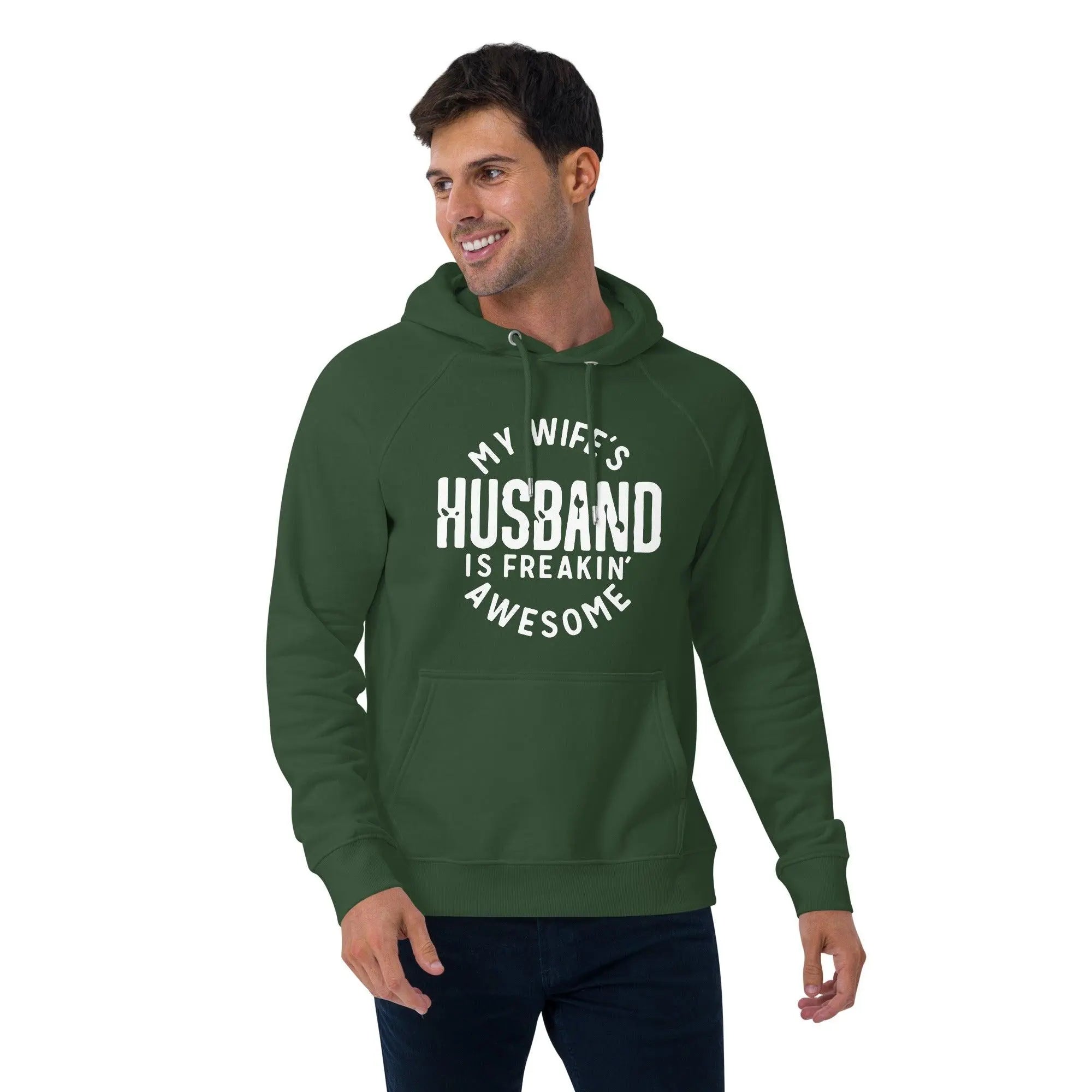 Wife's Husband Raglan Hoodie - Briadanna