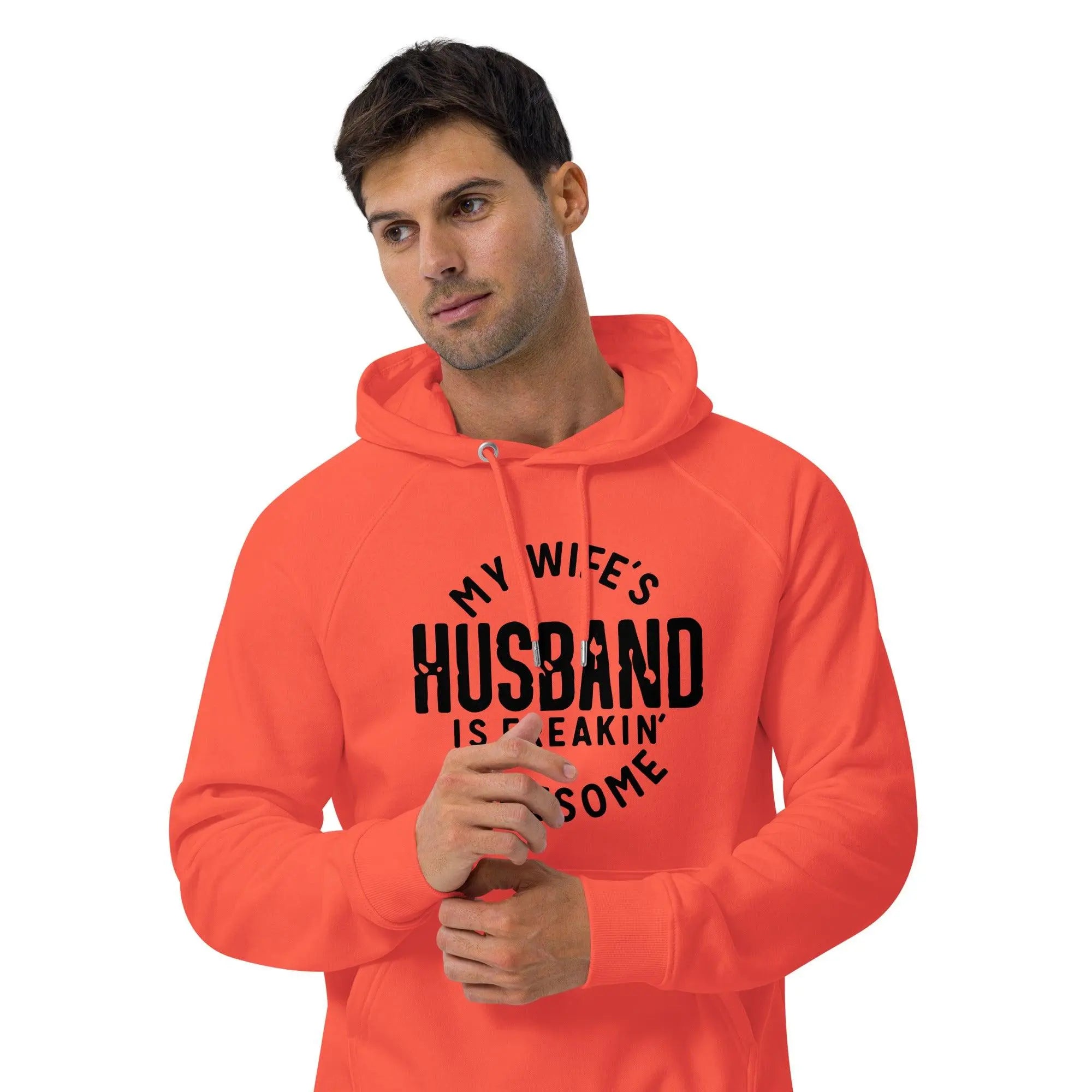 Wife's Husband Raglan Hoodie - Briadanna