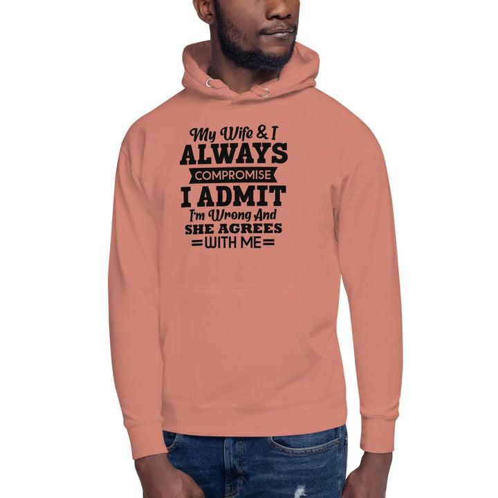 Wifey & I Always Compromise Hoodie - Briadanna