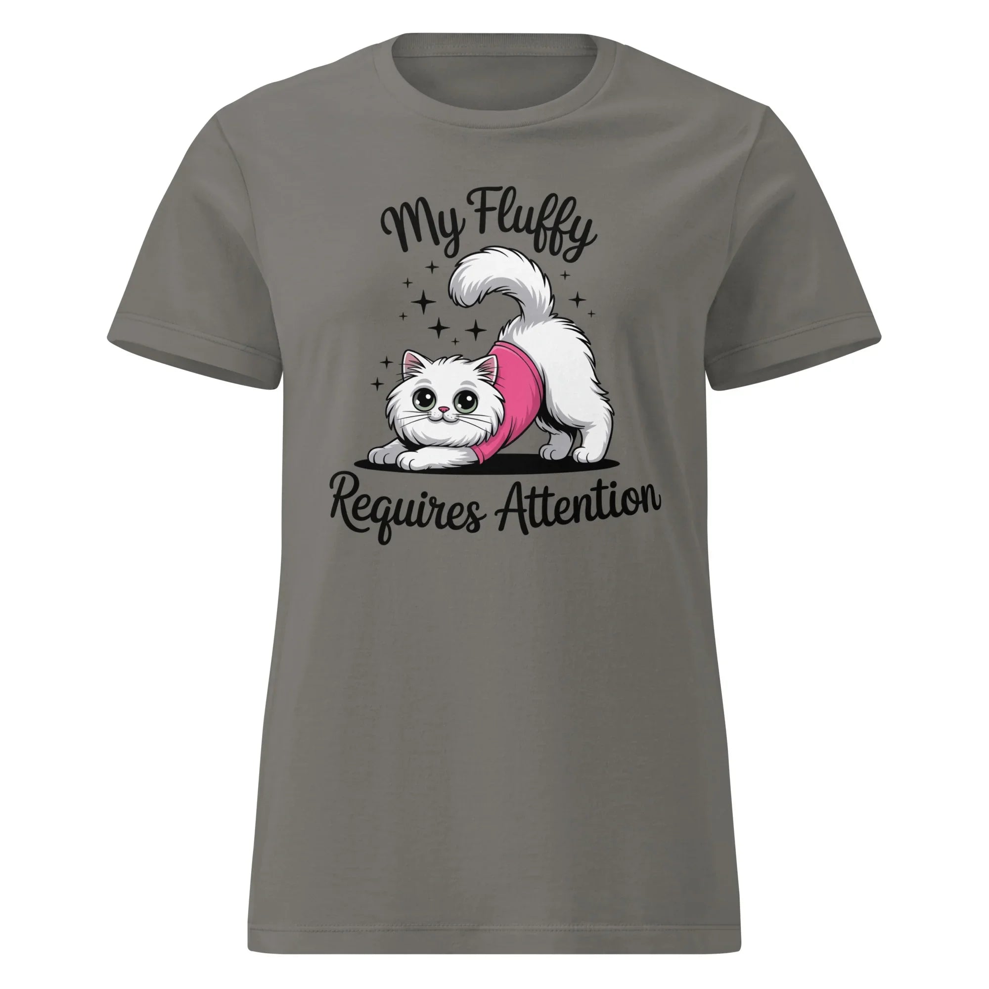 My Fluffy Requires Attention Tee - Briadanna